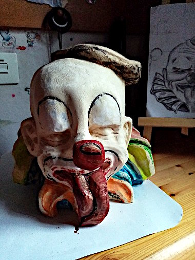 Clownsgesicht