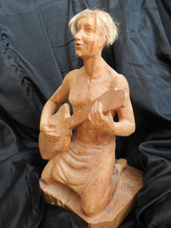 Der freudige Musiker